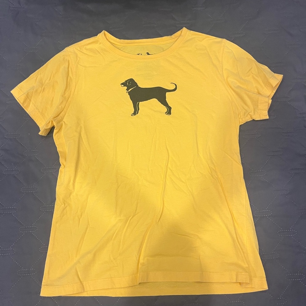 The Black Dog Yellow T-Shirt